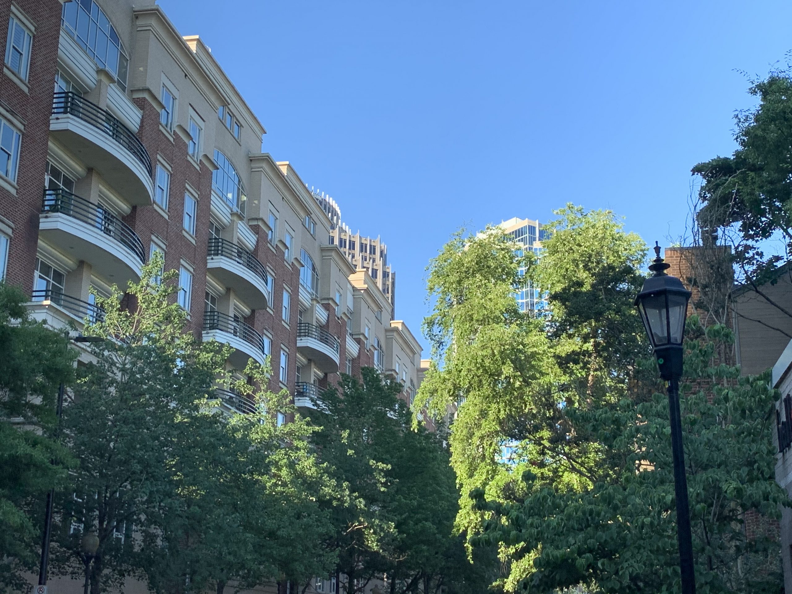 Condominiums and Apartments in the Fourth Ward area of Charlotte